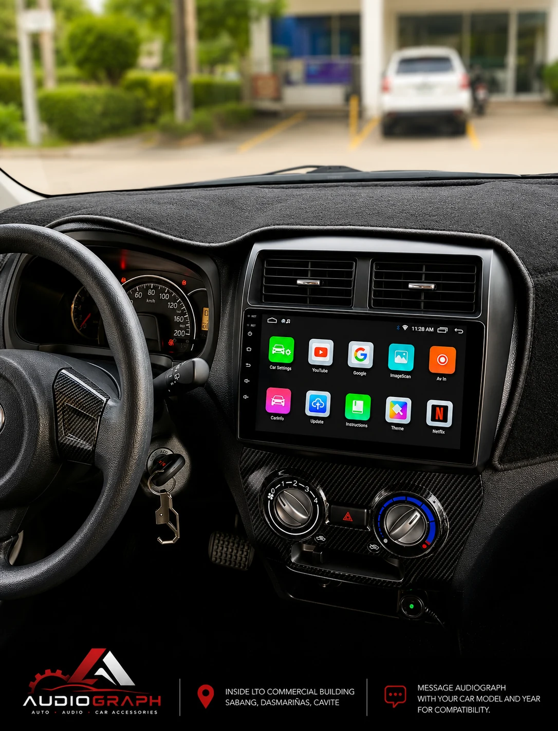 Verified Toyota Wigo Audiograph installation